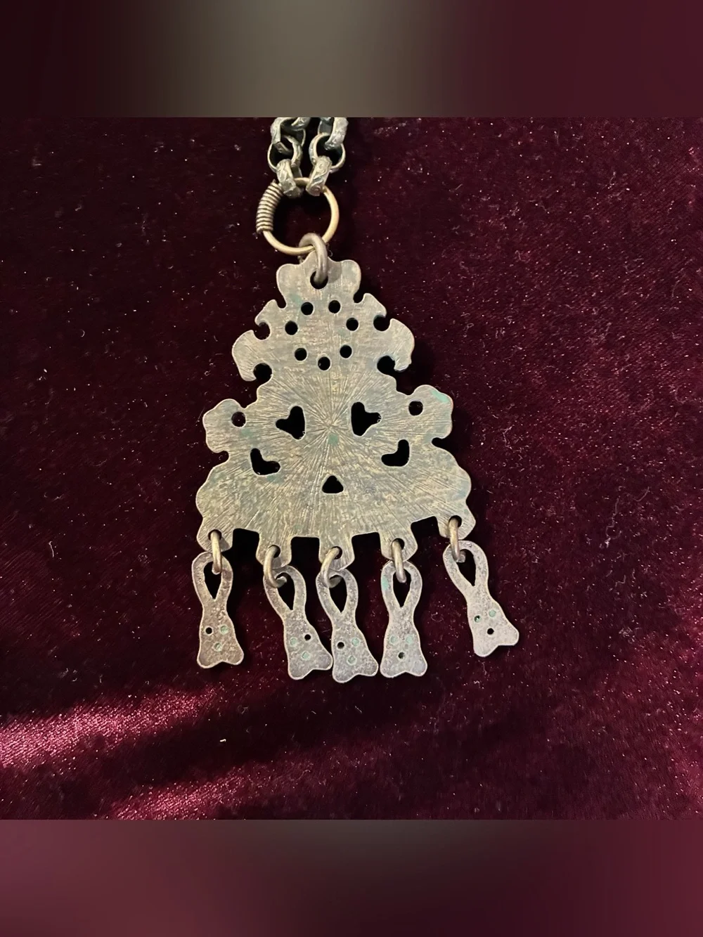 Jewelmint Nordic Kalevala Karkun Amulet Bronze Necklace Medieval Viking Style